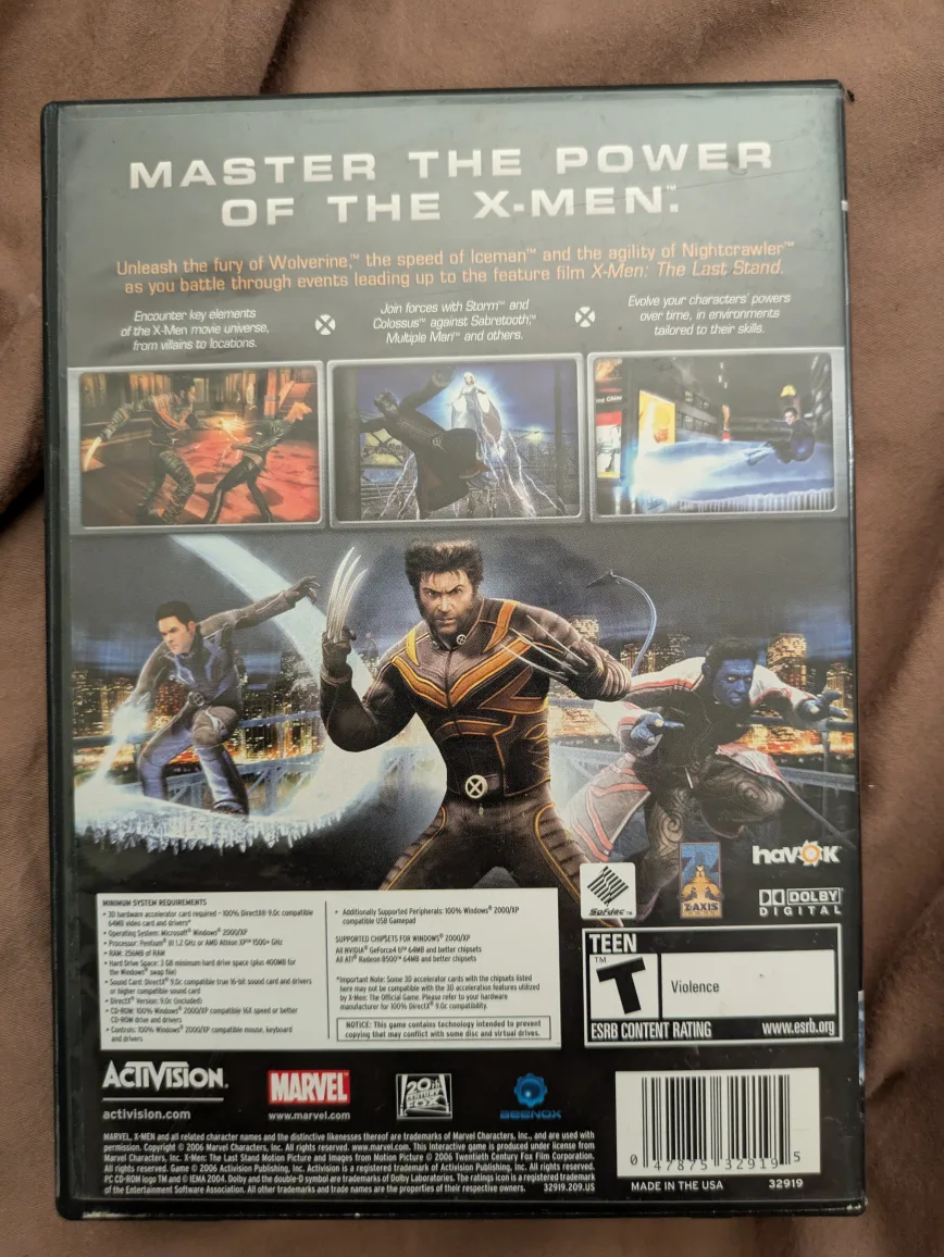 X-Men The Official Game - PC CD-ROM image indicator(3)