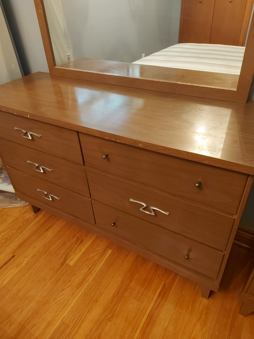 Mid Century Double Bedroom Set - photo 3