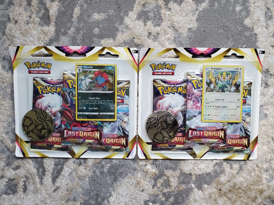 pokemon: Lost origins 3 pack blister thumbnail