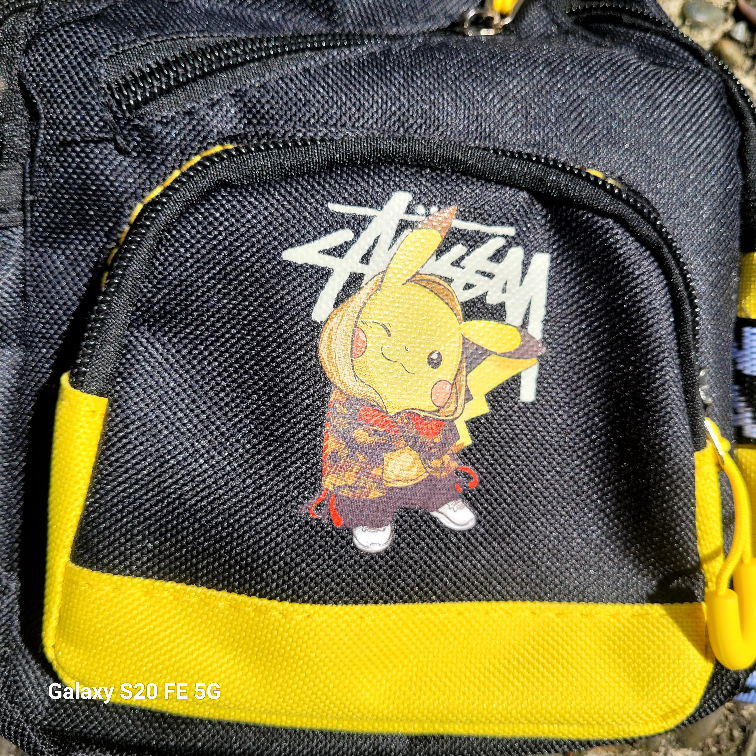 Stussy Pikachu crossbody bag