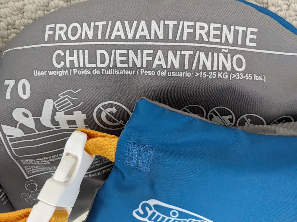 SwimWays Swim Trainer and Arm Floaties image indicator(2)