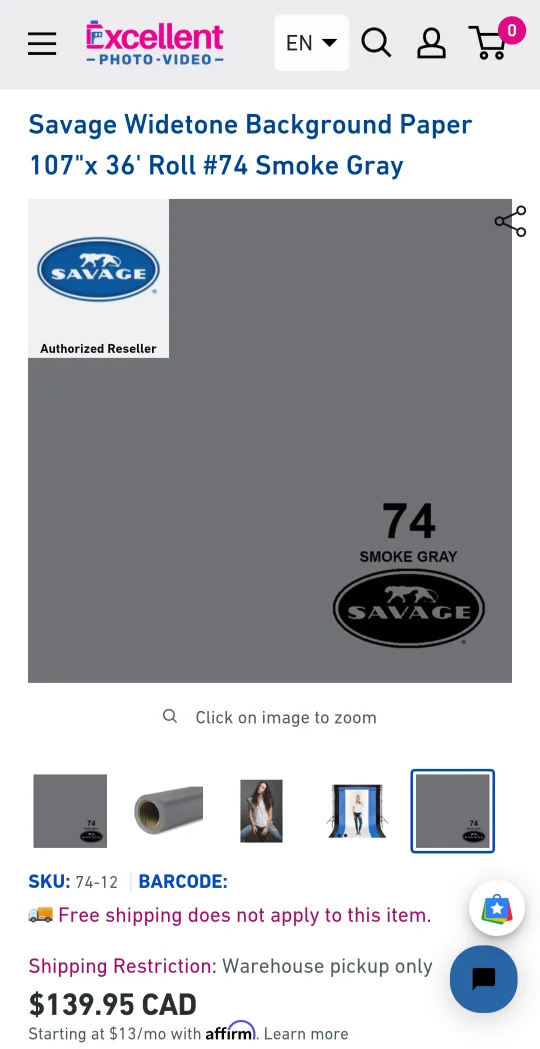 Photography background paper - NEW 107 inches x 36 ft image indicator(5)