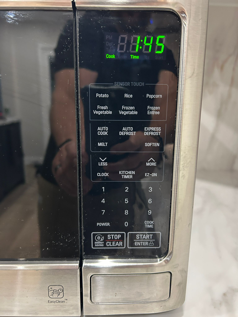 LG Microwave - Stainless Steel - photo 2