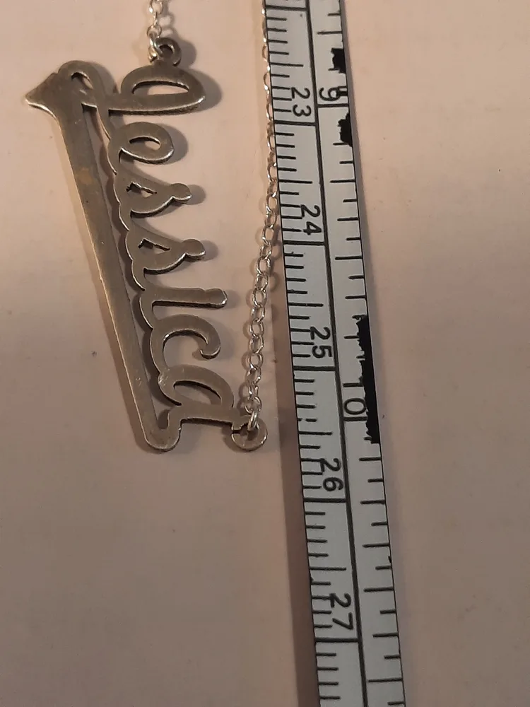 Jessica Name Necklace 925 silver image indicator(6)