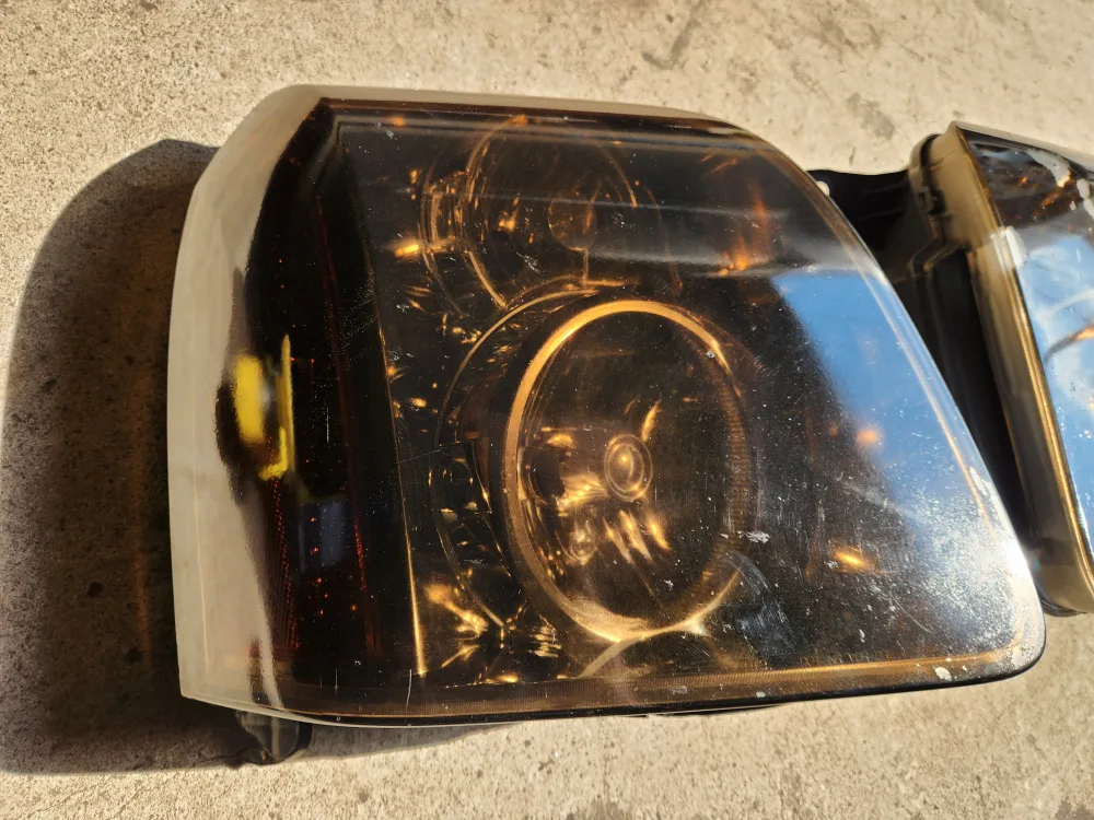 GMC Yukon Denali OEM Headlights Tinted Smoke image indicator(2)