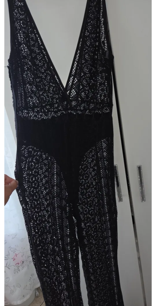 Black Lace Jumpsuit image indicator(2)