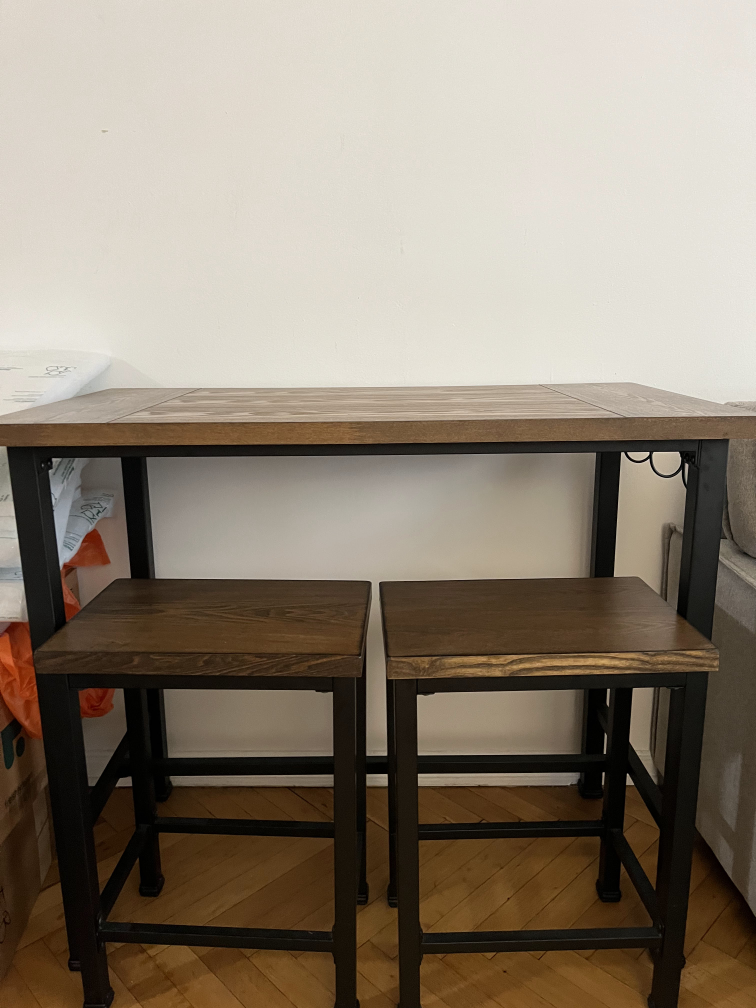 Counter Height Dining Set with Stools - photo 5