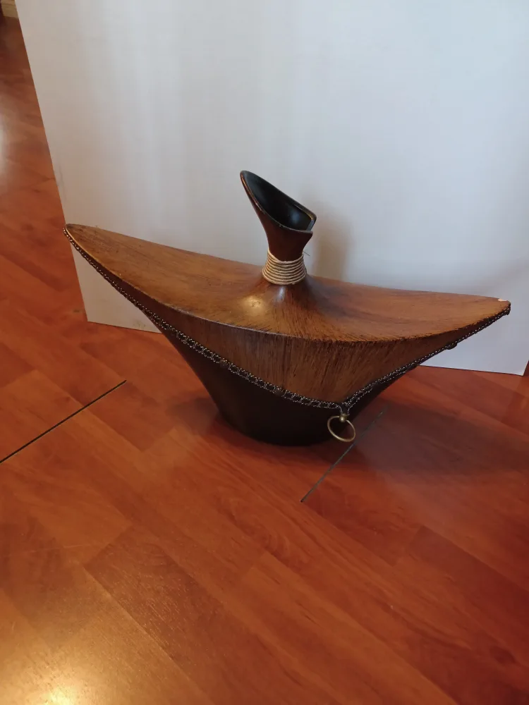 Decorative Wooden Vessel thumbnail