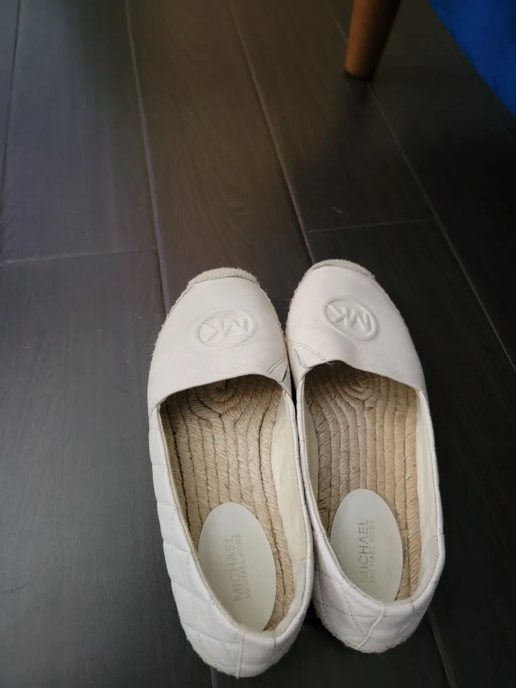 Michael Kors White Slip-on Espadrilles image indicator(3)