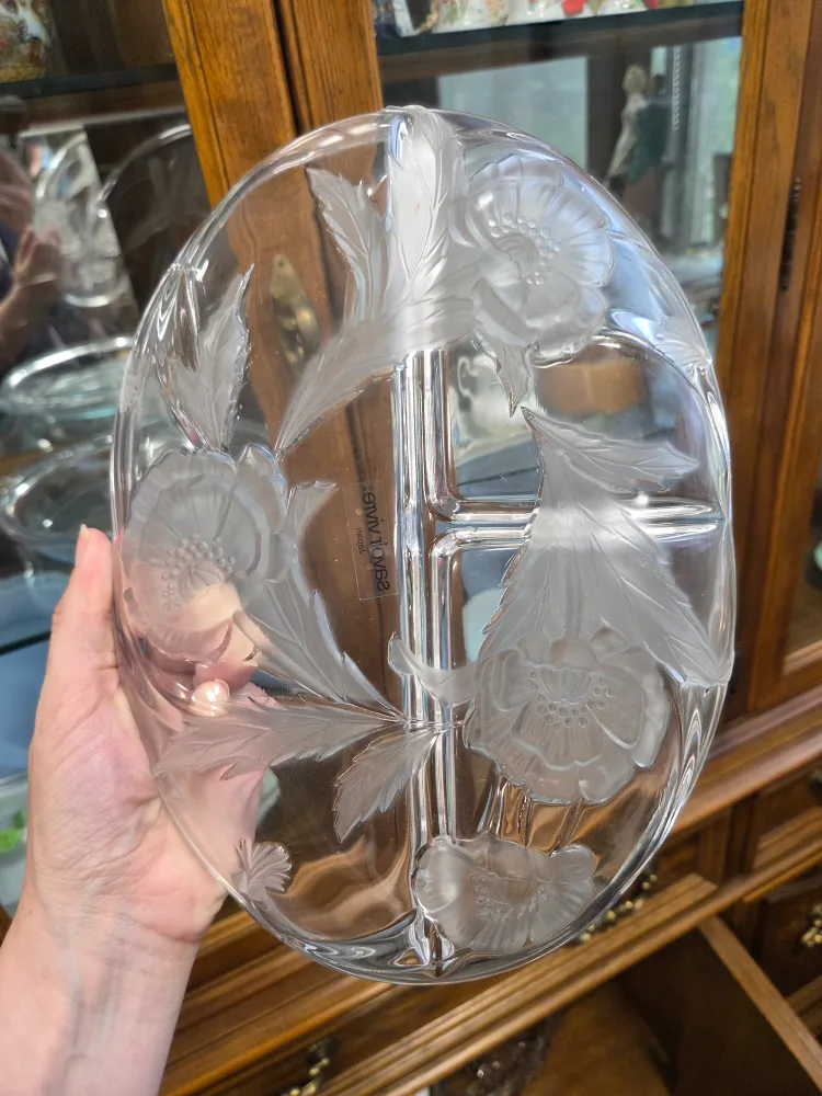 Savoir Vivre Japan Crystal Serving Dishes image indicator(2)