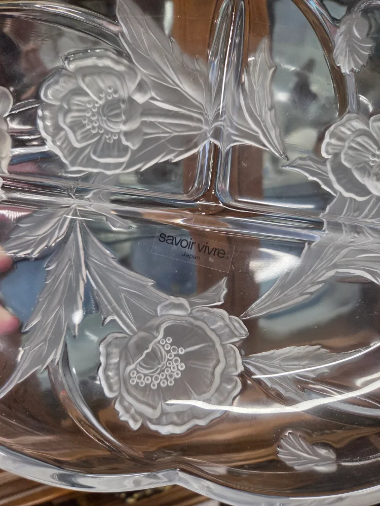 Savoir Vivre Japan Crystal Serving Dishes image indicator(3)