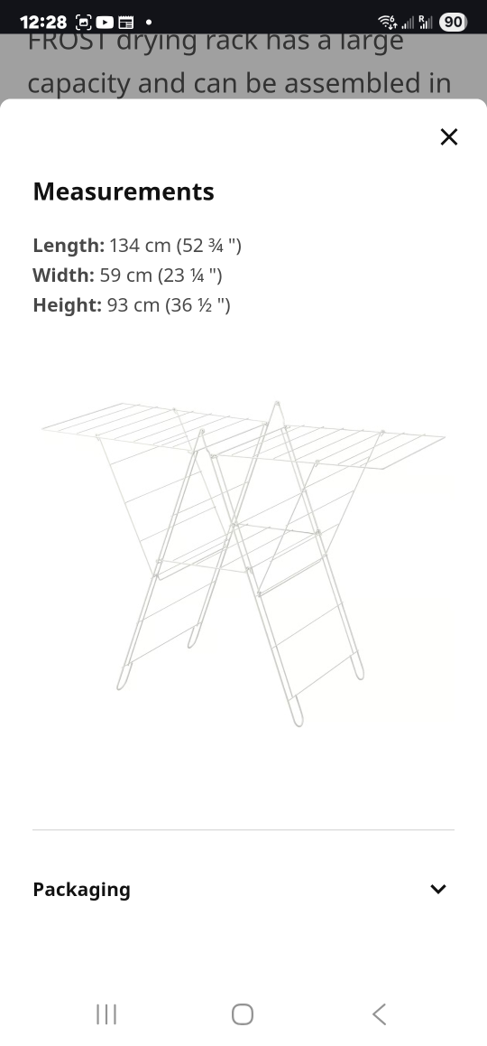 IKEA FROST Drying Rack - photo 3