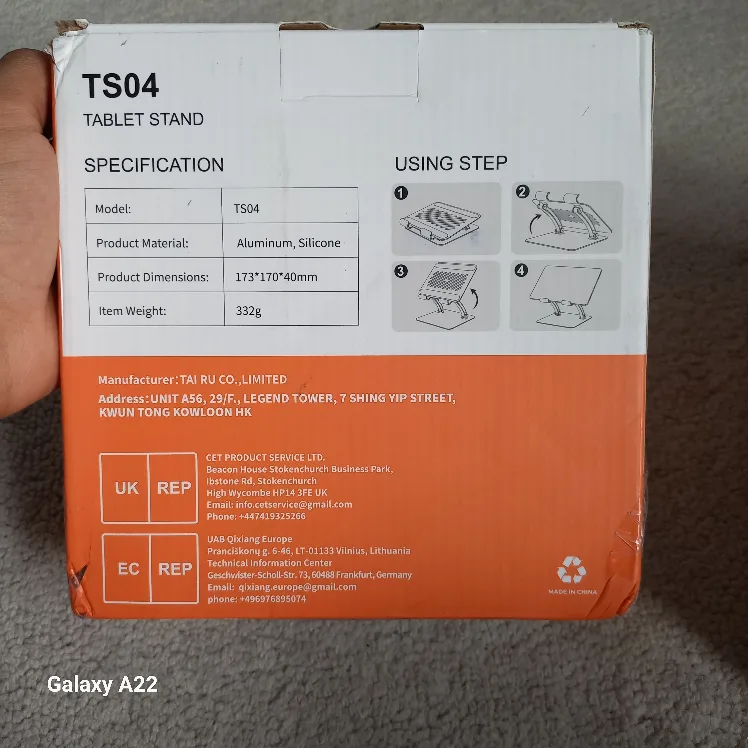 TS04 Tablet Stand image indicator(2)