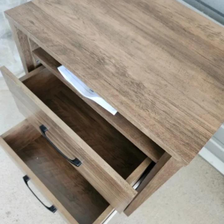 Wood Nightstand fr Wayfair single unit 21"W image indicator(3)