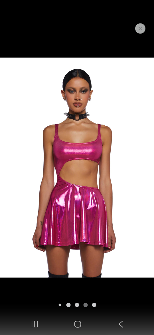 "Dolls Kill" -Disco Dazzler mini dress&shrug - photo 3