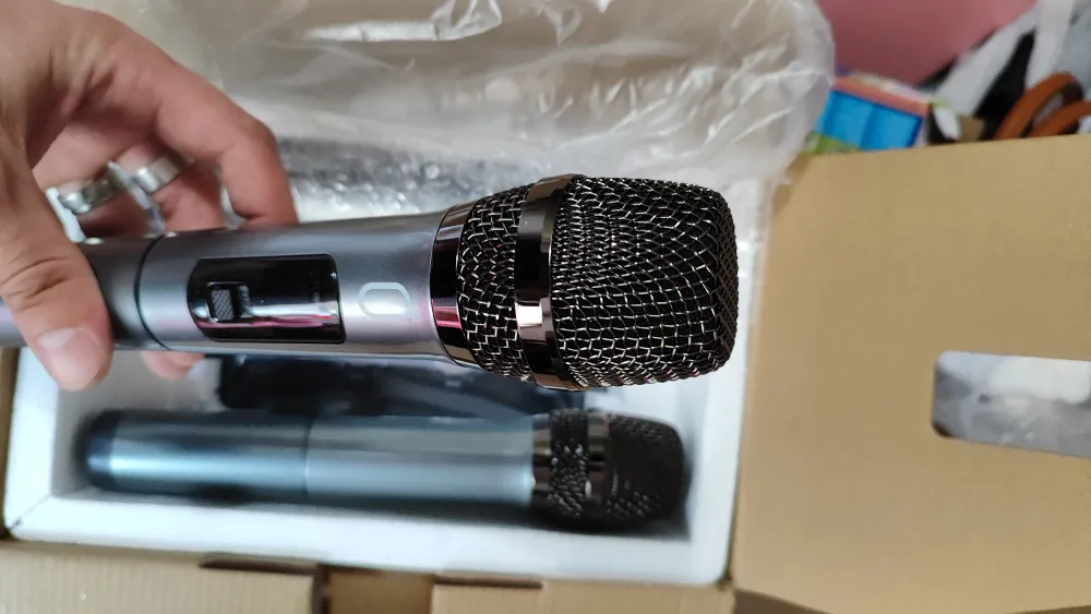 Wireless Karaoke Speaker with Microphone image indicator(7)