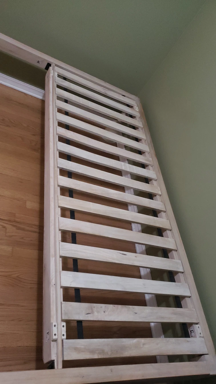 Wooden bed frame - photo 2