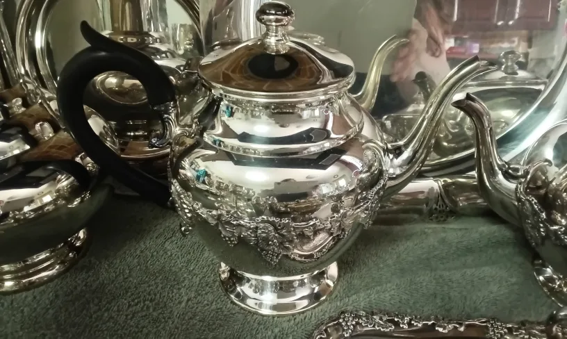 Stunning Full Collection of Silver Plated Serving Pieces image indicator(7)