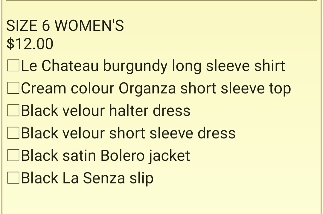 Size 6 Women's Clothing Bundle - photo 2