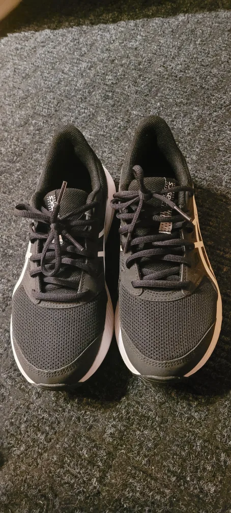 ASICS Women's Running Shoes - US 7 Wide - Black/White image indicator(7)