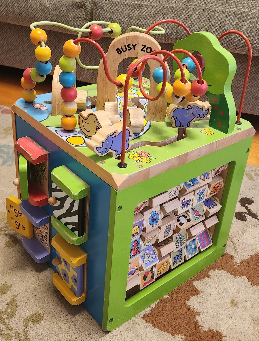 Busy Zoo Activity Cube thumbnail