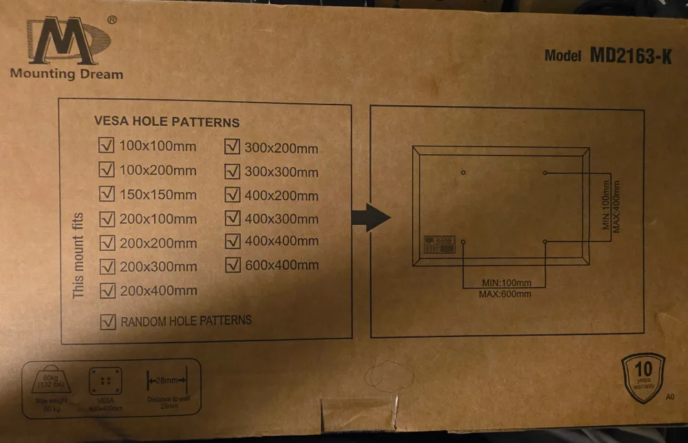Mounting Dream Low-Profile TV Wall Mount MD2163-K image indicator(2)