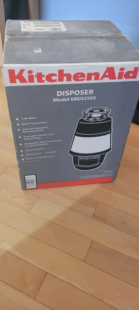 KitchenAid Disposer Model KBDS250X thumbnail