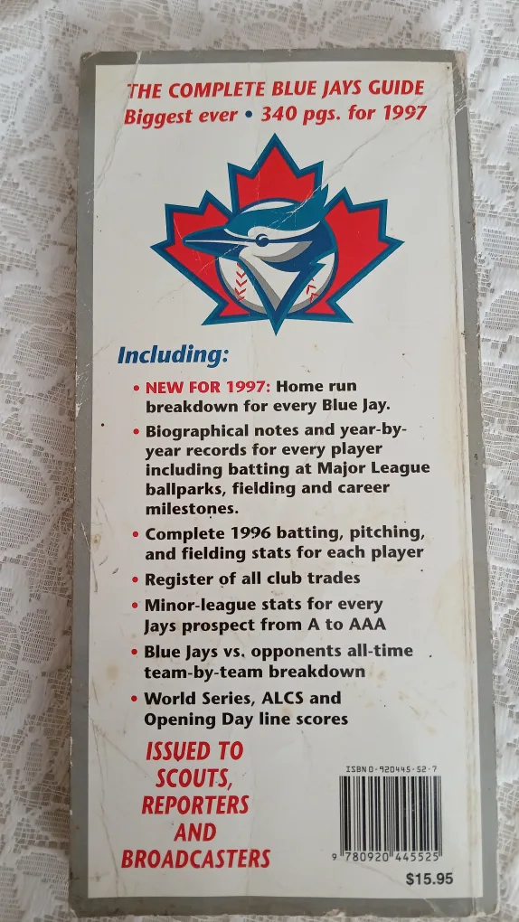Vintage Blue Jays book for $5.00 image indicator(2)