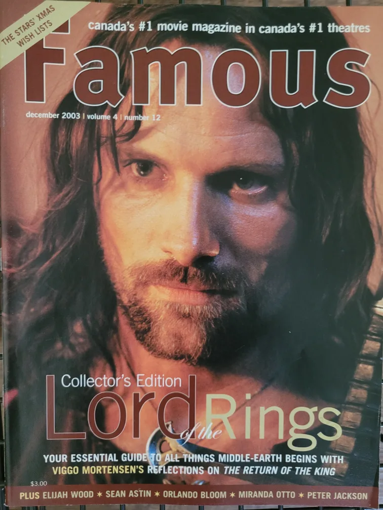 RARE Lord of the Rings magazine - 2003 thumbnail