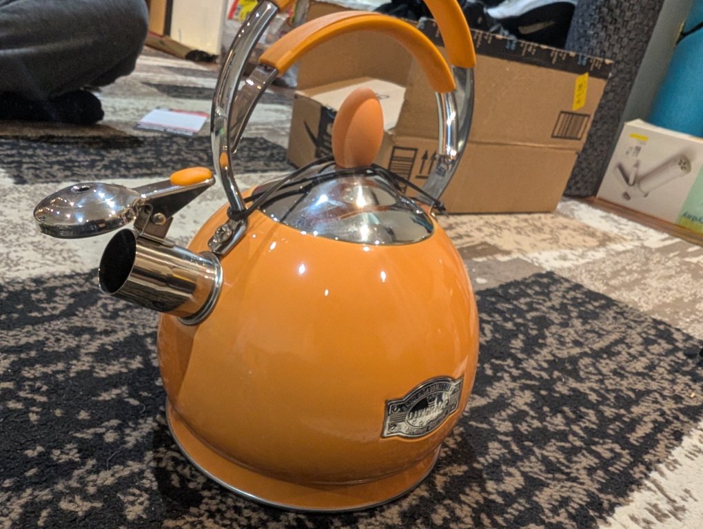 Orange Kettle - photo 2
