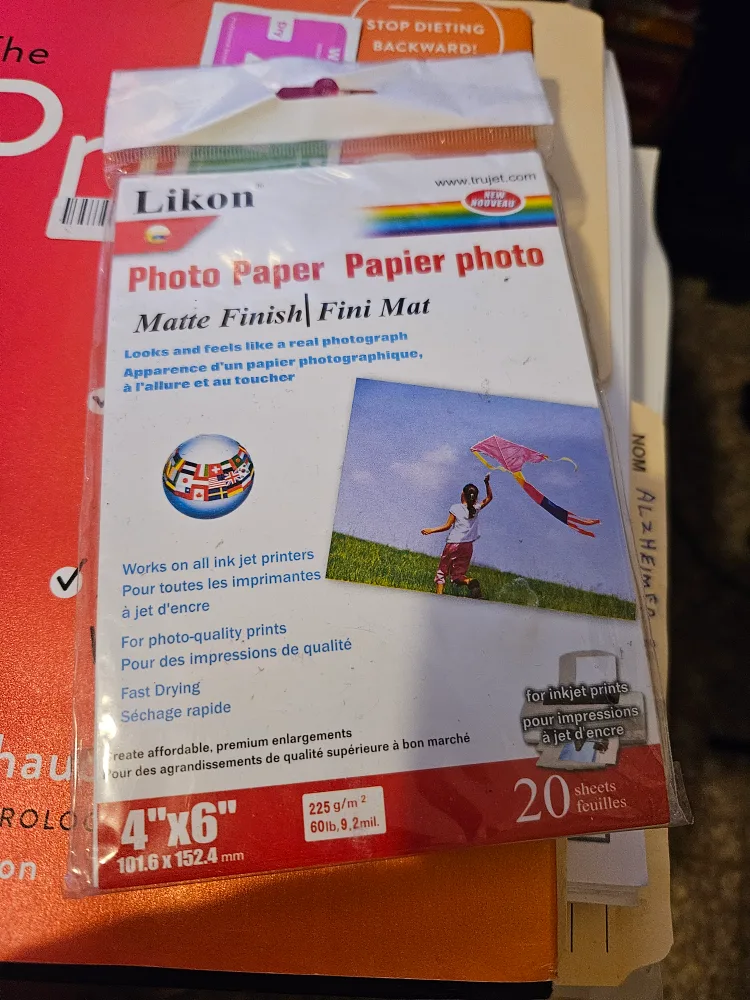 #freecycle 4"x6" Photo Paper - Matte Finish, 20 Sheets thumbnail
