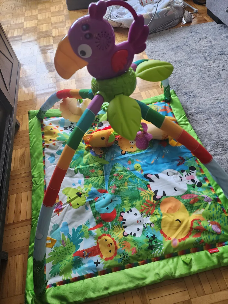 Fisher-Price Rainforest Music & Lights Deluxe Play Mat image indicator(2)