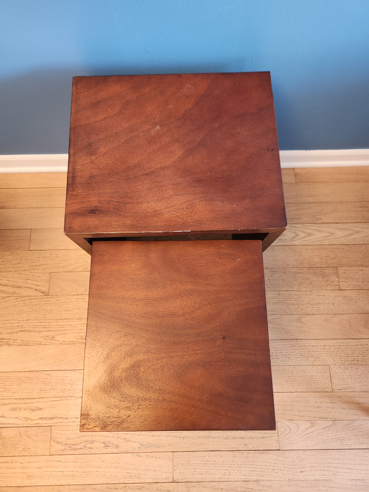 Wooden Nesting Tables - photo 3
