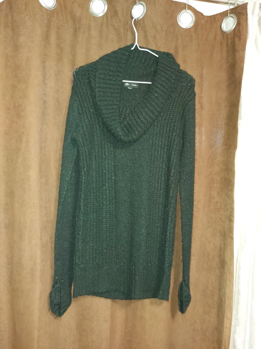 seduction black Knit Sweater thumbnail