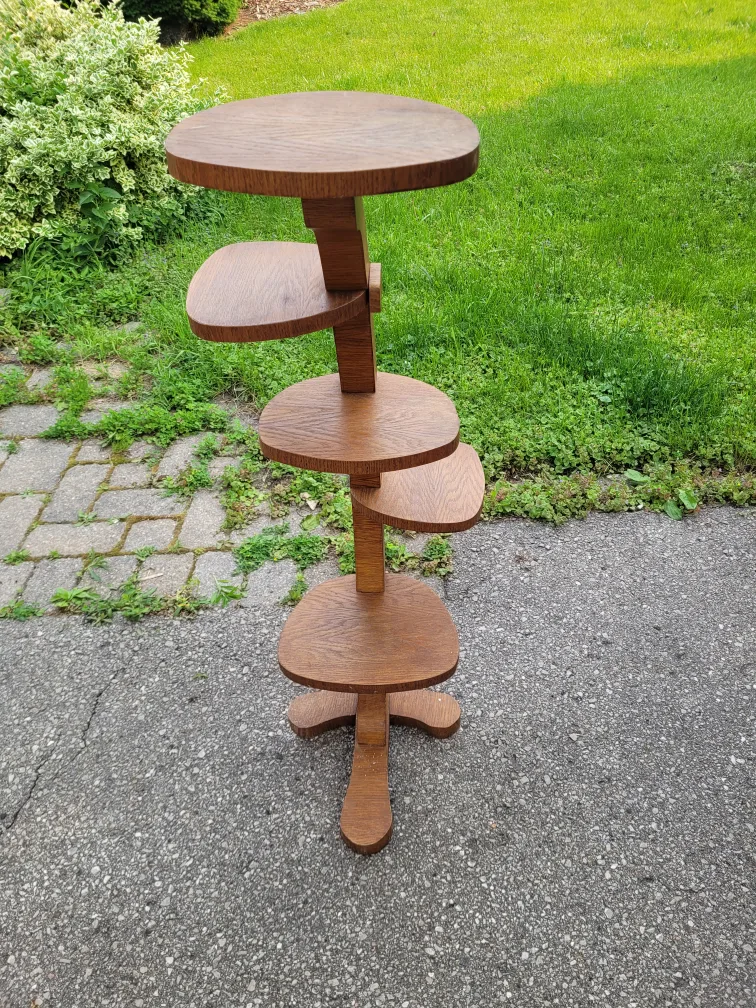 Wooden Plant Stand - 43 inches tall 🇨🇦**Offers Accepted image indicator(4)