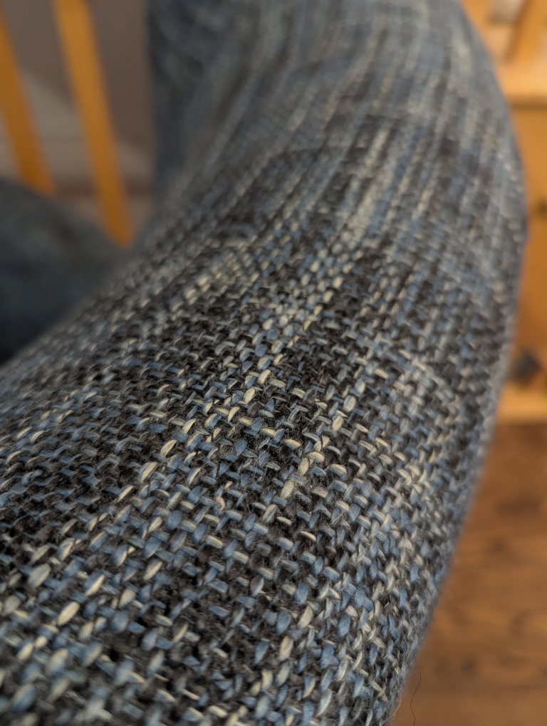 Article Blue Fabric Accent Chair - photo 2