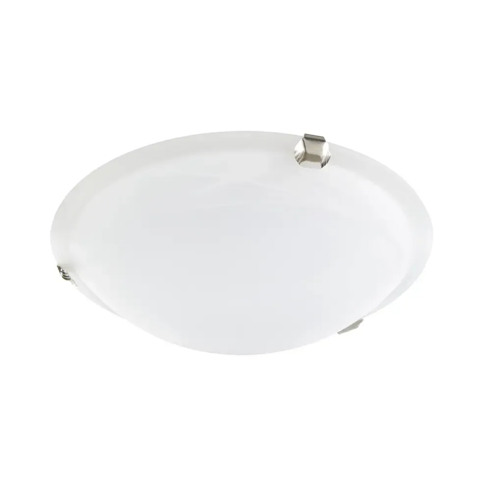 3-Light 16" Flushmount Ceiling Light Marbled Glass Shade thumbnail