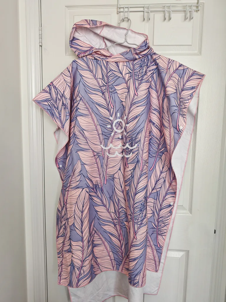 Beach Towel Poncho & swimsuit set thumbnail
