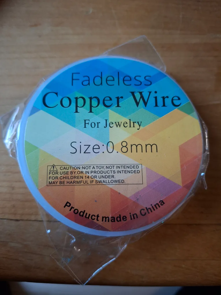 🥕Fadeless Blue Copper Wire 8mm thumbnail