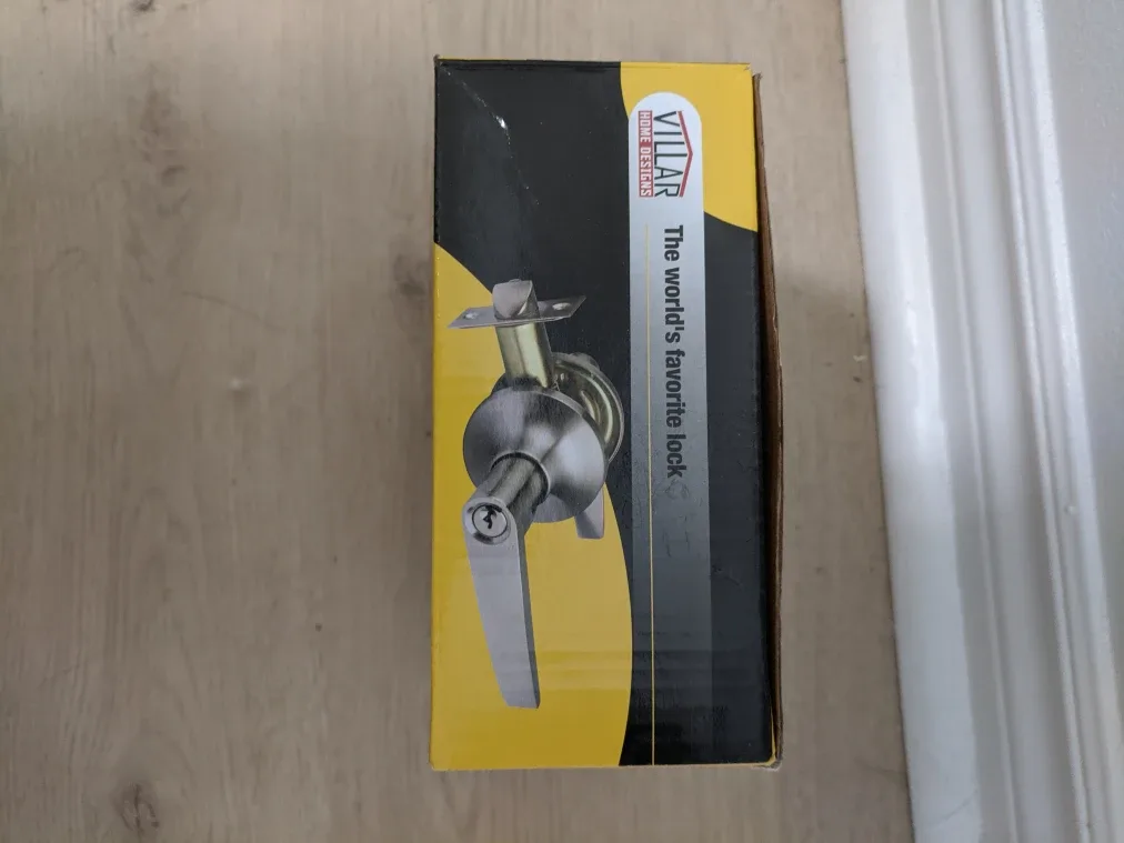 Villar Home Designs Door Lever Lock - New in Box! image indicator(4)