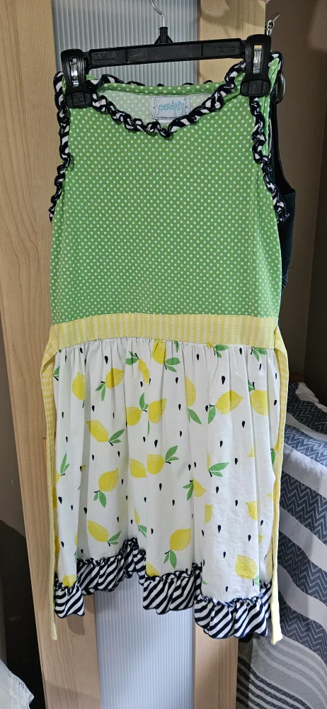 Serendipity Girls Lemon Print Dress thumbnail