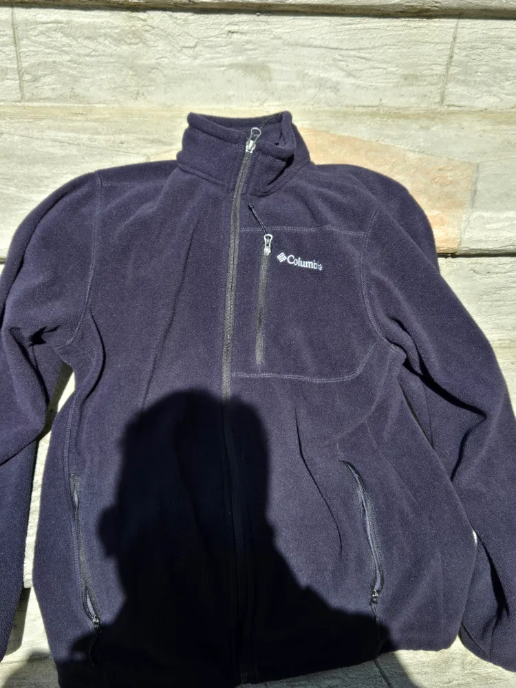 Columbia navy blue fleece mens thumbnail
