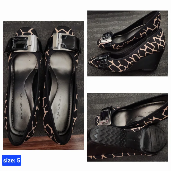 Bandolino Patterned Wedge Heels thumbnail