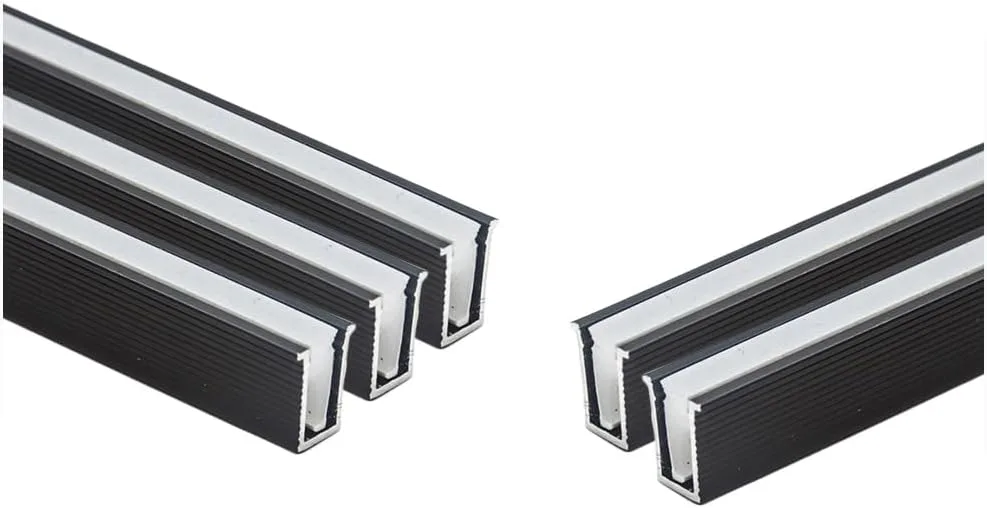 Aluminum Mini Channel with Silicone Covers 5 Pack, BNIB thumbnail