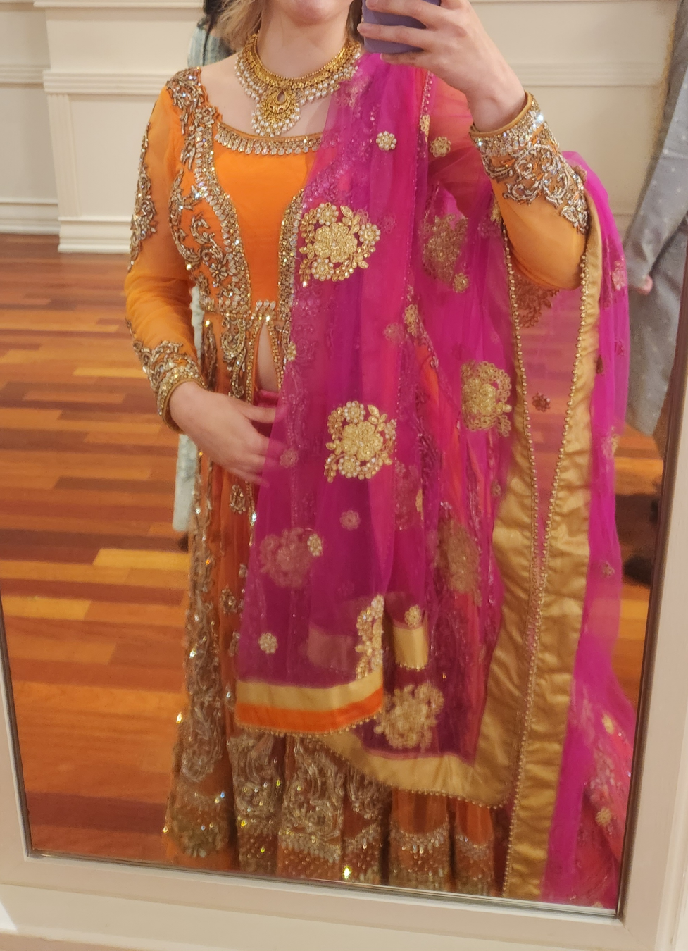 Indian/Pakistani Sharara Wedding Outfit - photo 2