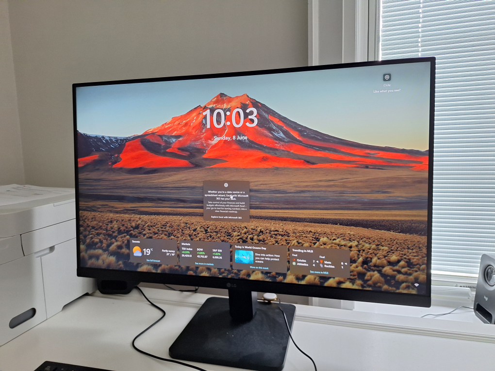 LG 27 Inch Computer Monitor