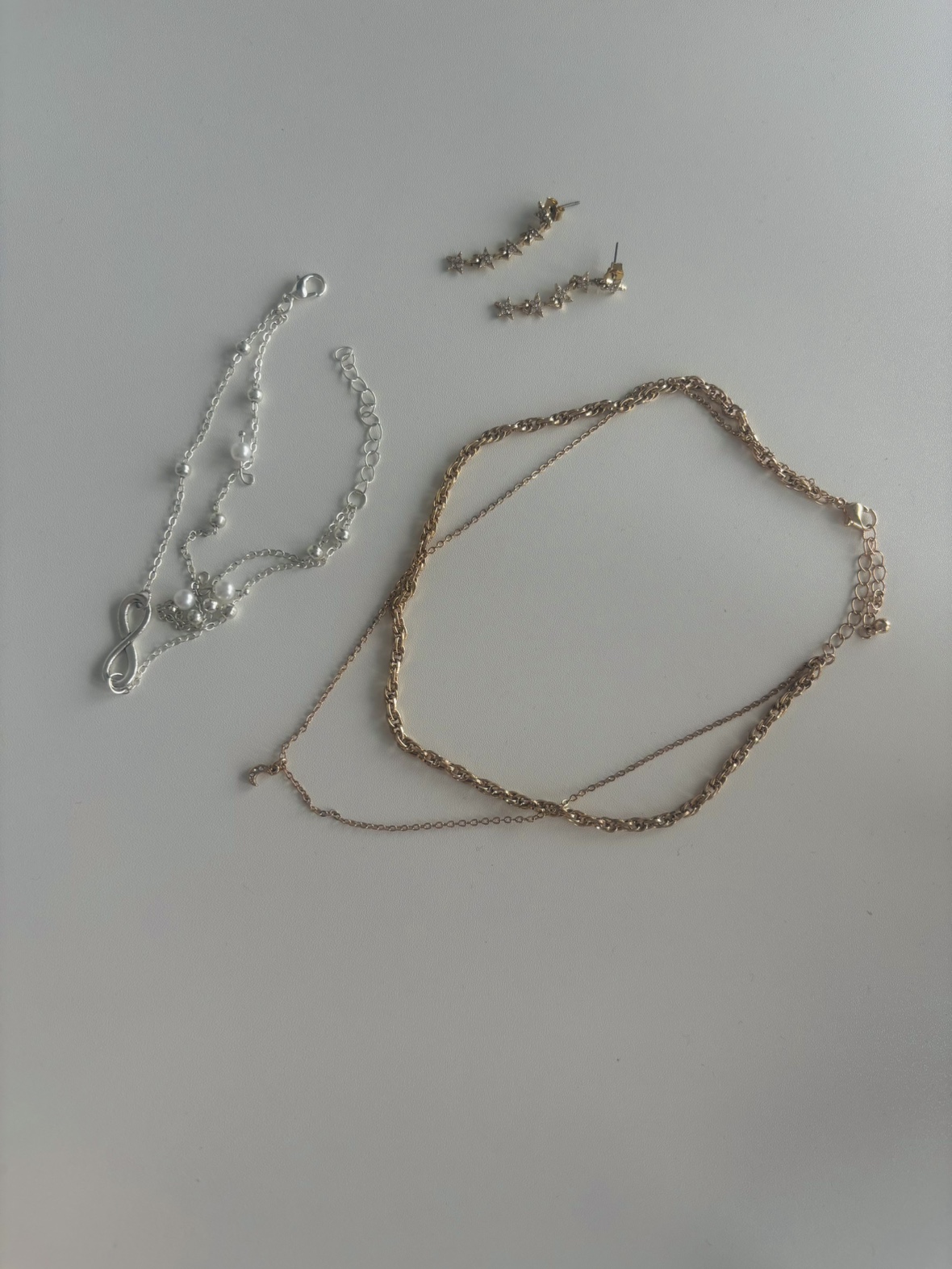 Necklace, Earring, Anklet