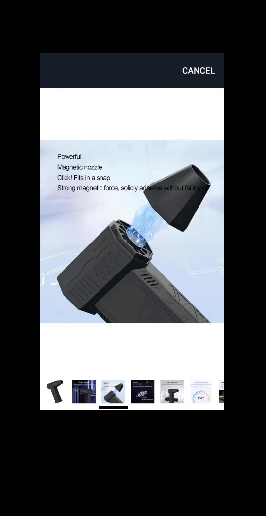 Mini Blower Turbo Jet Fan image indicator(3)