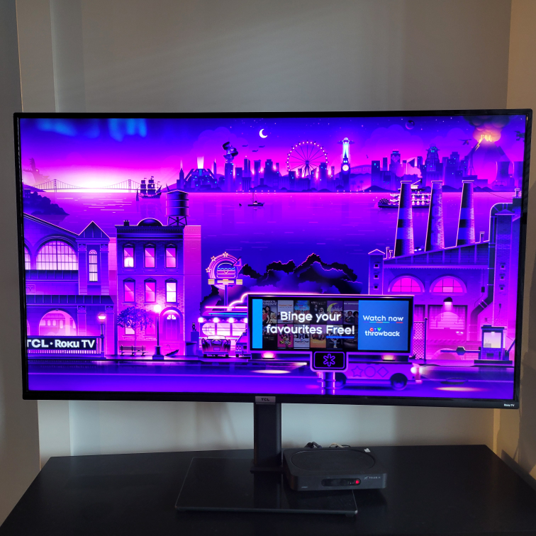 TCL Roku TV Model 50S435-CA + TV Stand