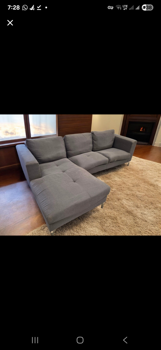long sectional sofa